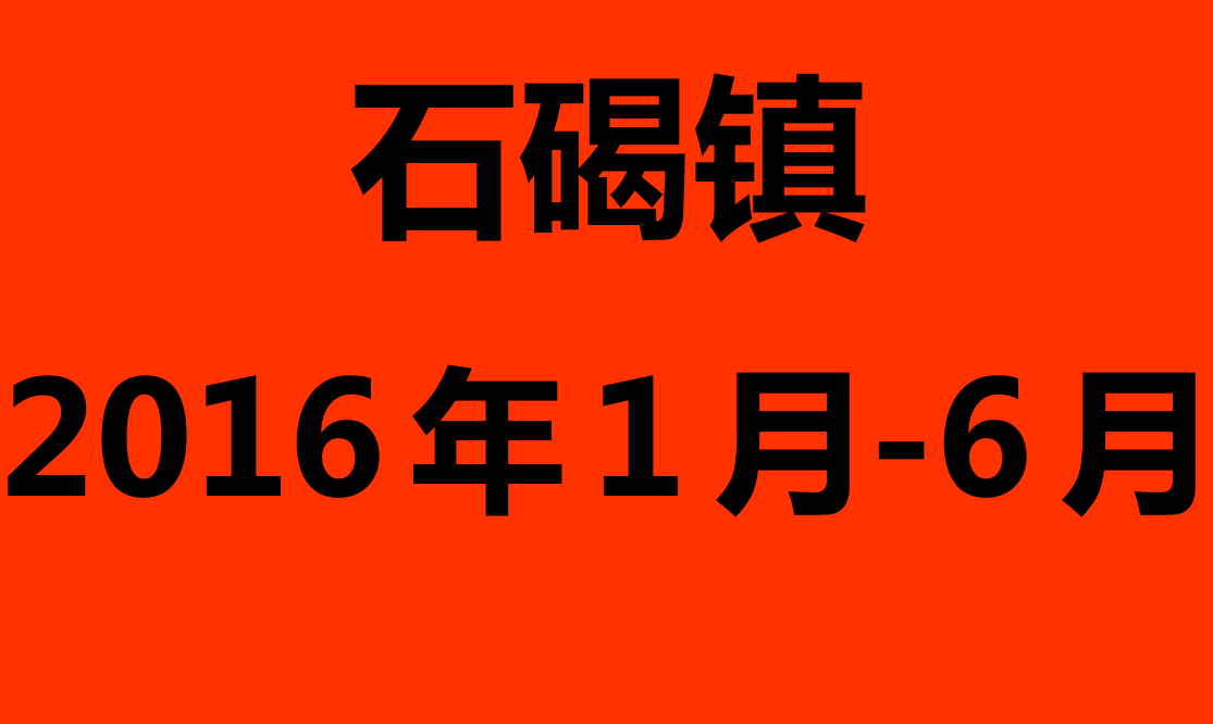 石碣镇2016年1月-6月志愿助残活动