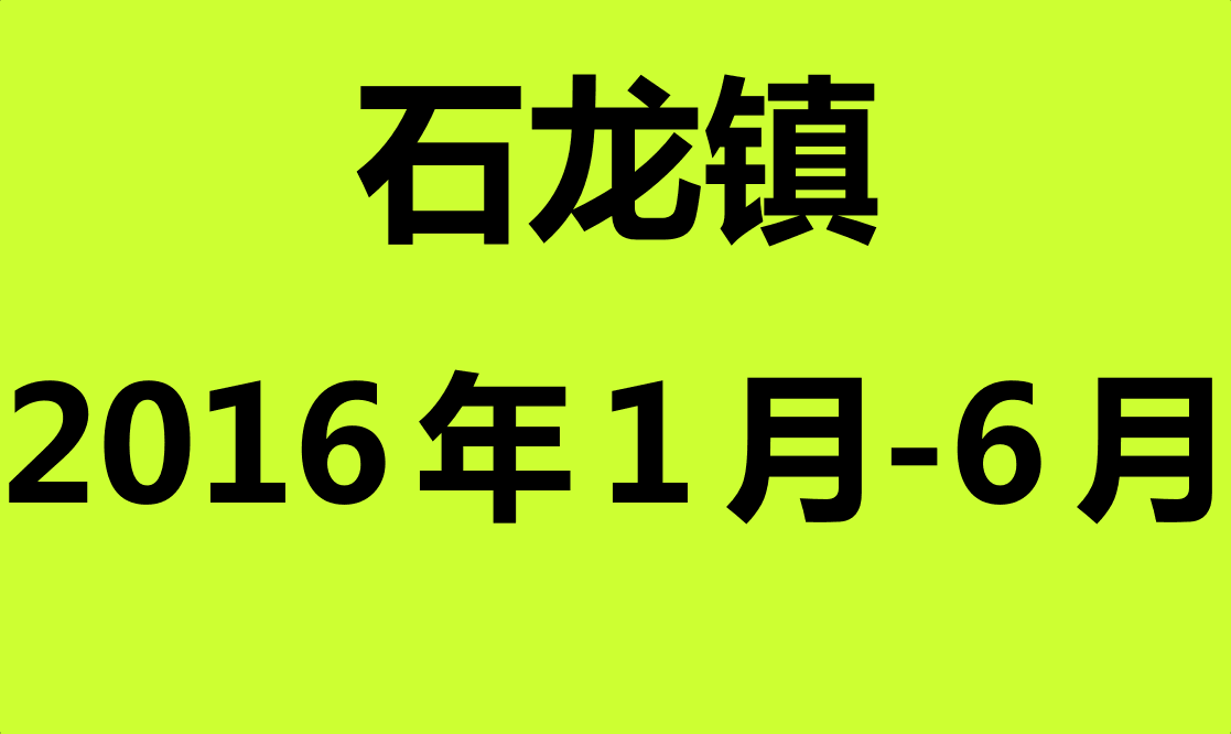 石龙镇2016年1月-6月志愿助残活动