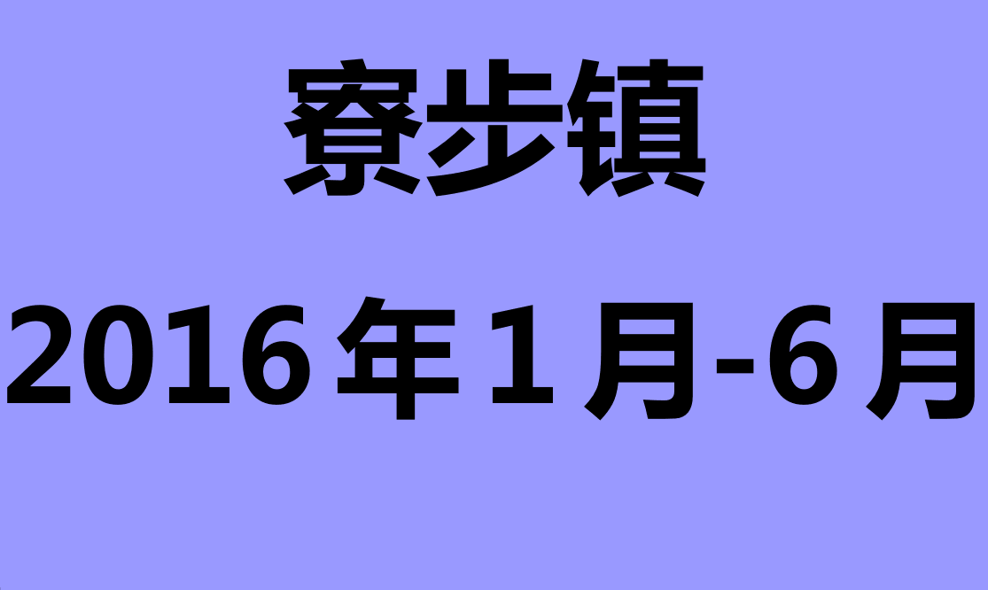 寮步镇2016年1月-6月志愿助残活动