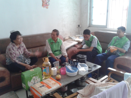 “弘扬自强,传递关爱”新基社区助残日走访活动顺利完成